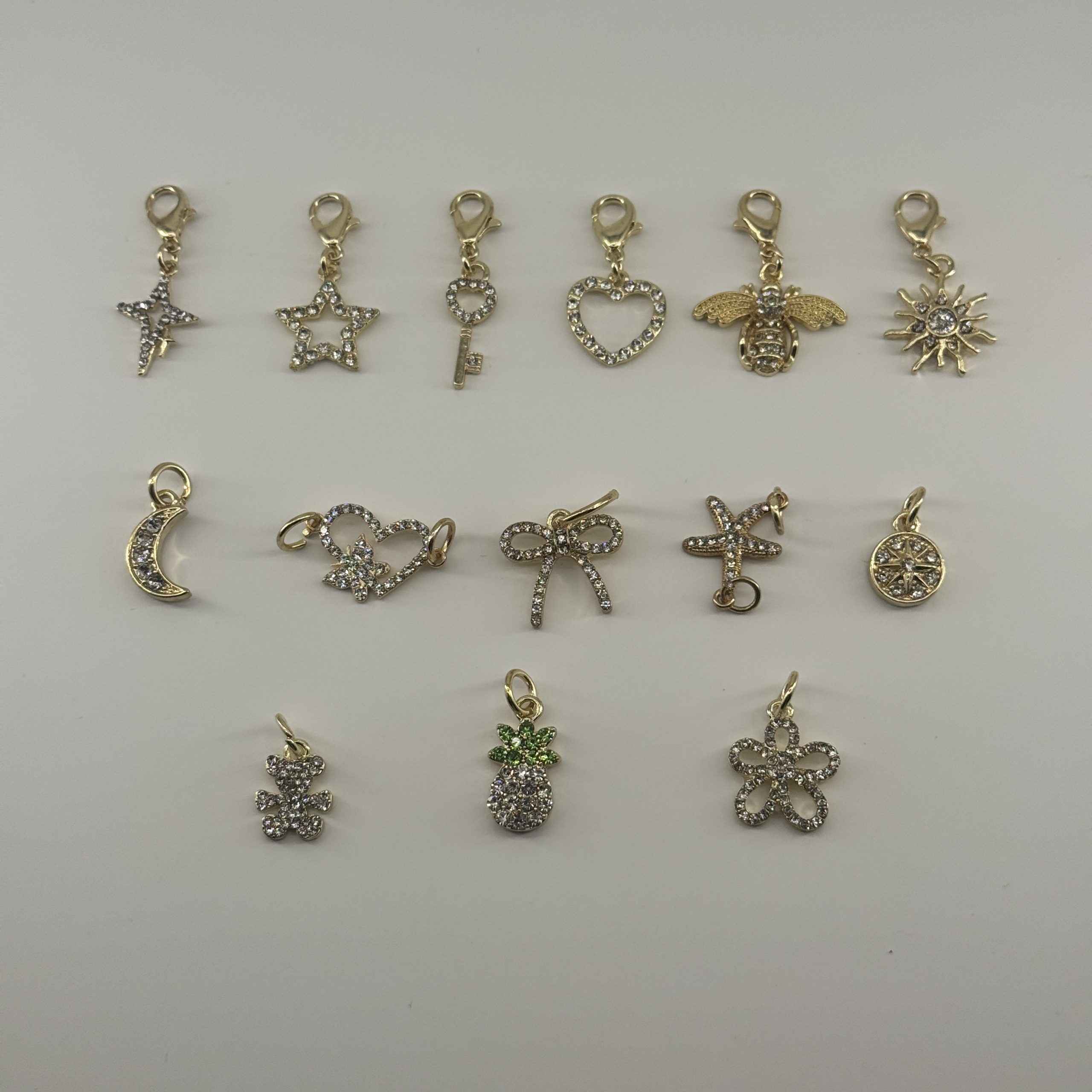 T26330 Strass Key Charm - Image 2