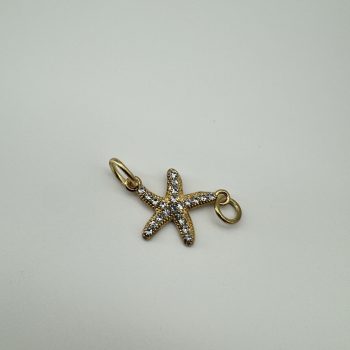 T26327 Strass Starfish Charm