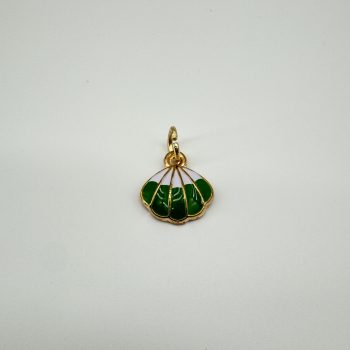T26353 Enamel Alloy Shell Charm