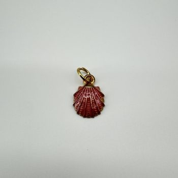 T26350 Enamel Alloy Shell Charm