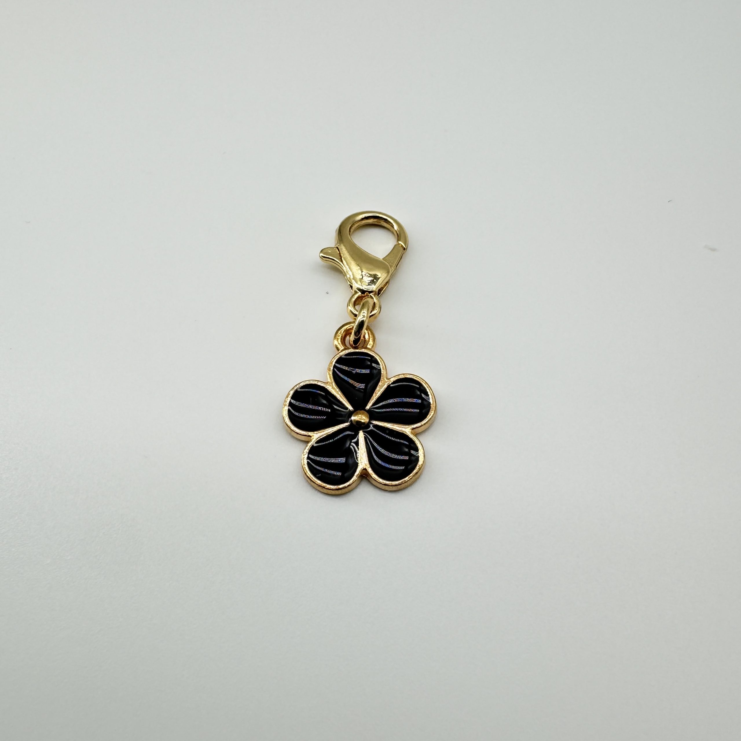 T26352 Enamel Alloy Flower Charm