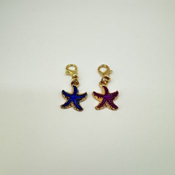 T26349 Enamel Alloy Starfish Charm