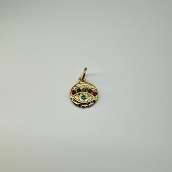 T26357 Strass Evil Eye Charm