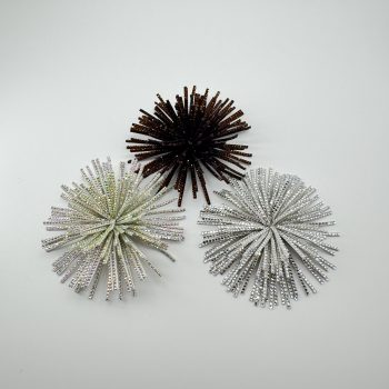T26464 Strass Tassel Flower Ornament