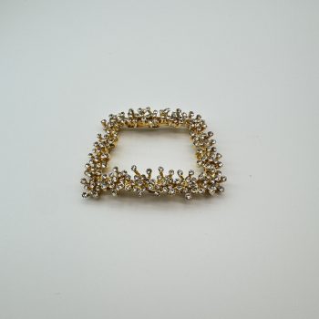 T26372 Strass Branch Frame Buckle