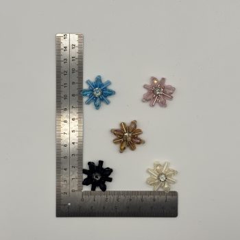 T26419 Beaded Flower Patch