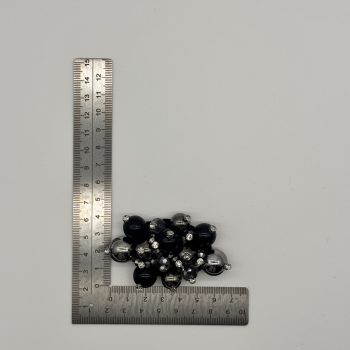 T26454 Intarsio di sfere bicolori