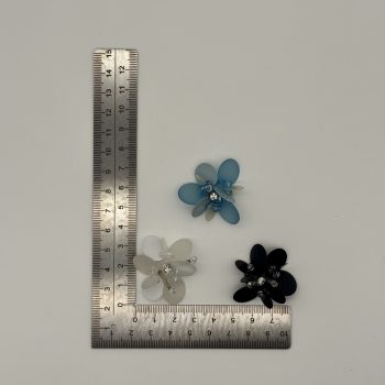 T26423 Fiori di paillettes opache