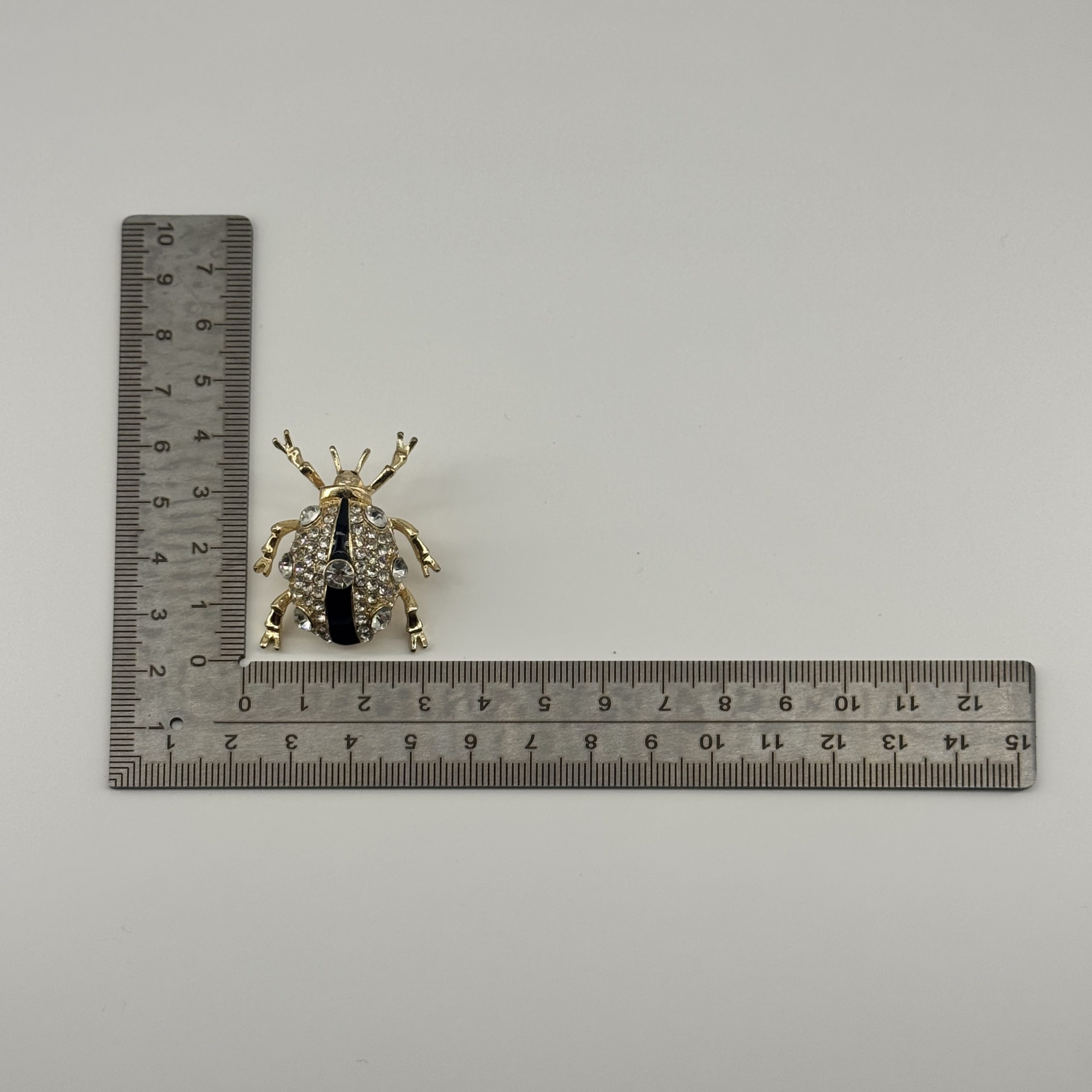 T26310 Strass Beetle Ornament - Image 2