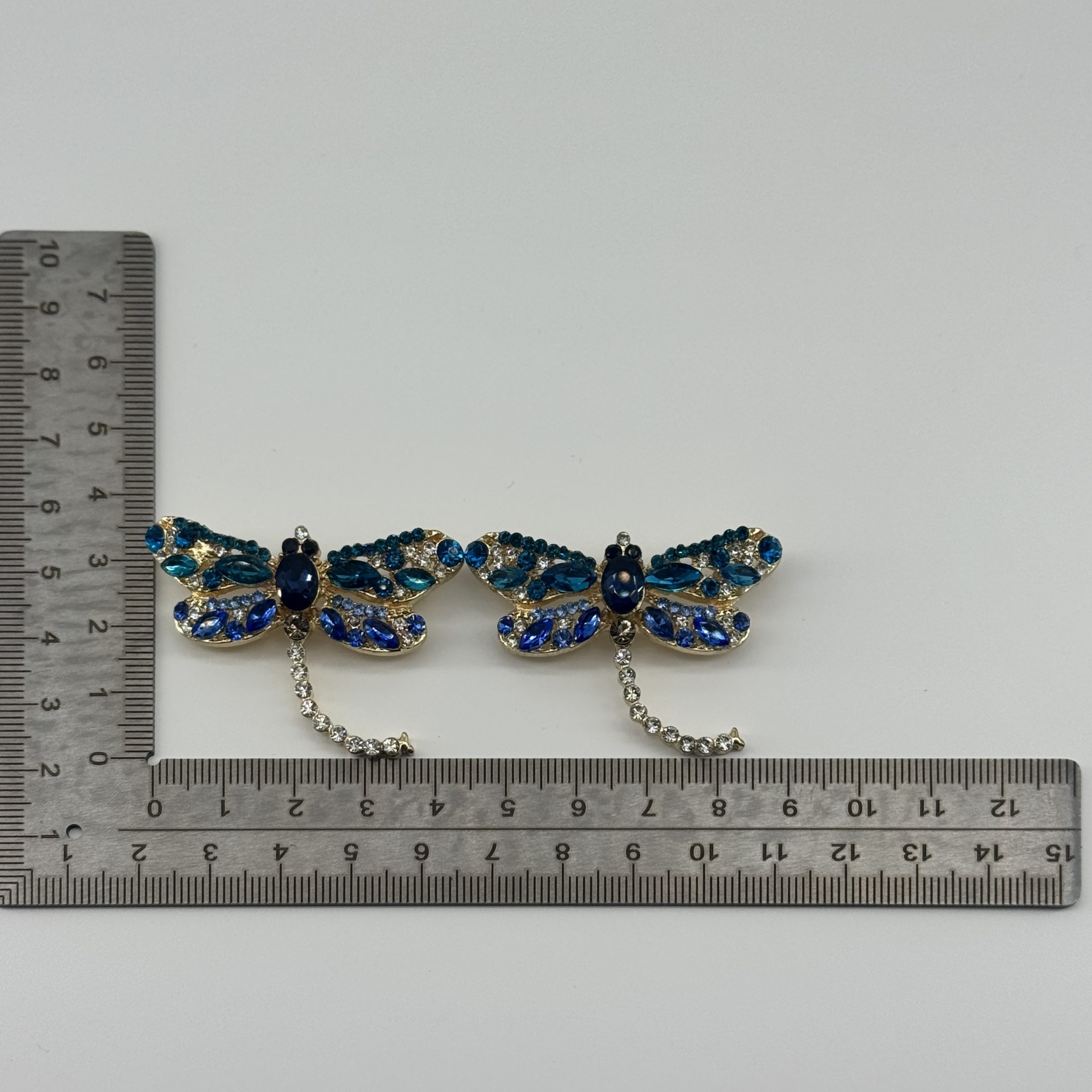 T26317 Mixed Glass Stones Dragonfly - Image 2