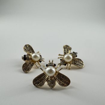 T26306 Strass Bee Ornament