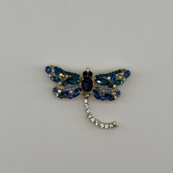 T26317 Mixed Glass Stones Dragonfly