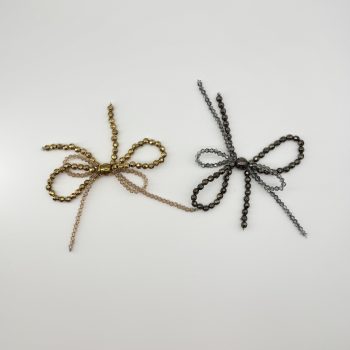 T25114 Beaded Bow Ornament