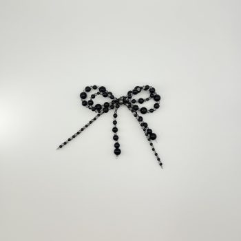 T25115 Beaded Bow Ornament