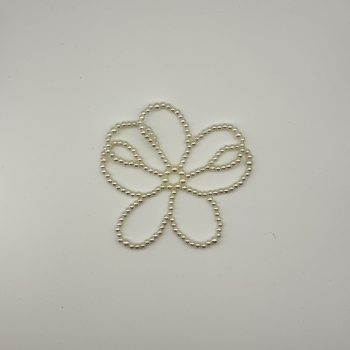 T25116 Pearl Flower Ornament