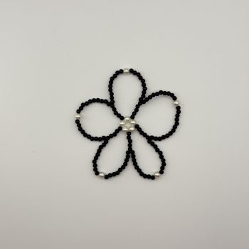 T25118 Pearl Flower Ornament