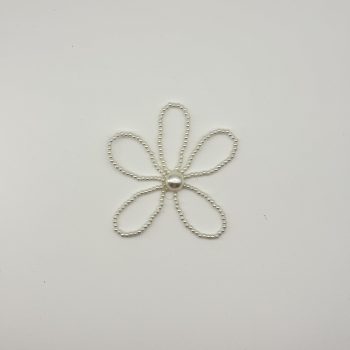 T25120 Pearl Flower Ornament