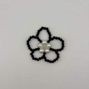 T25121 Pearl Flower Ornament