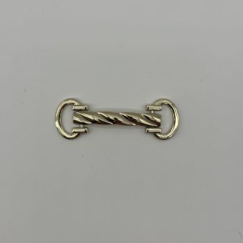 T25149 Metal Twisted Bar Chain Buckle