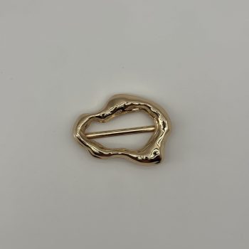 T25161 Metal Irregular Frame Buckle