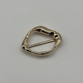 T25165 Metal Irregular Frame Buckle