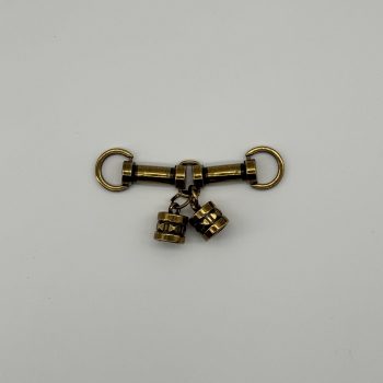 T25222 Antique Gold Charm Connector