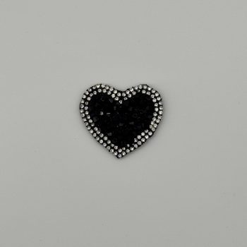 T25225 Strass Heart Ornament