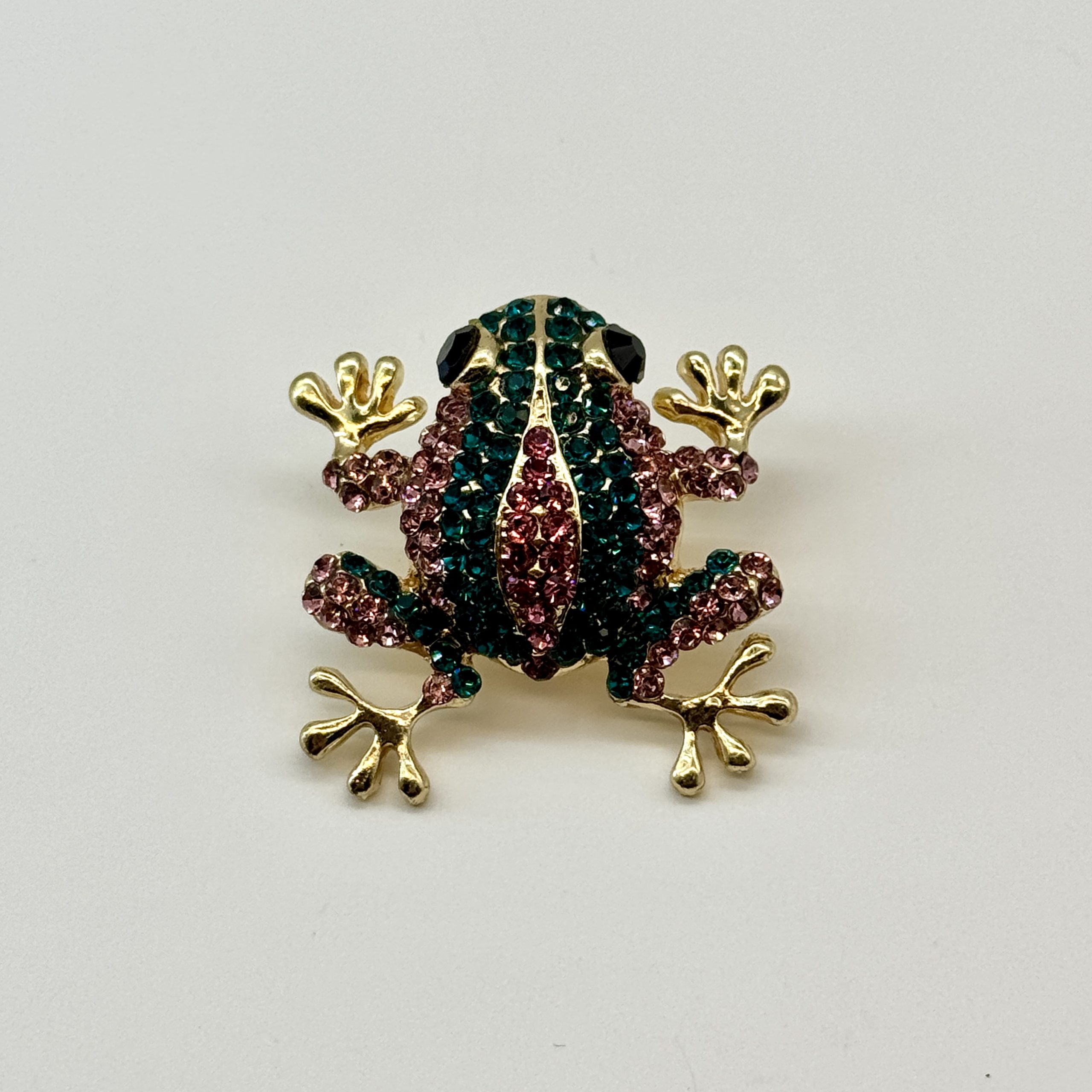 T25241 Strass Frog Ornament