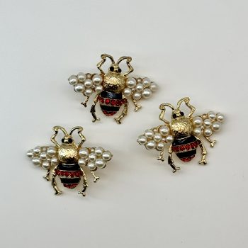 T25239 Pearl Wing Bee Ornament