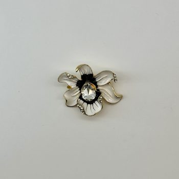 T25238 Enamel Glass Stone Ornament