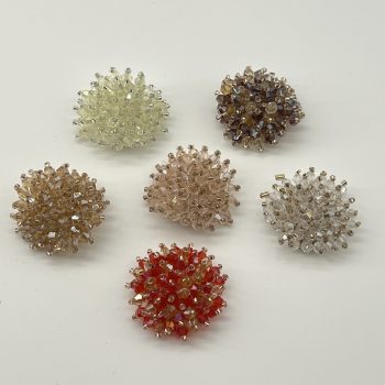 T26416 Crystal Bead Cluster Ornament