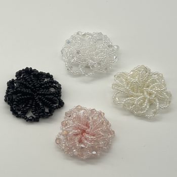T26435 Layered Seed Bead Rosette