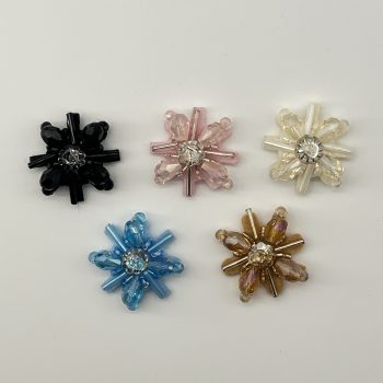 T26419 Beaded Flower Patch