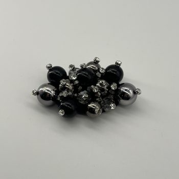 T26454 Pearl Bead Cluster Patch