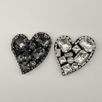 T26452 Toppa a cuore con strass