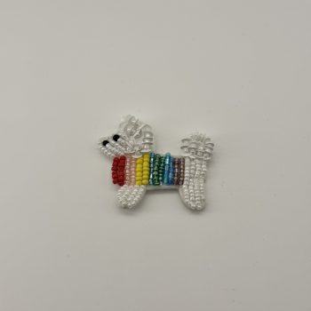 T26455 Toppa perline a forma di cucciolo