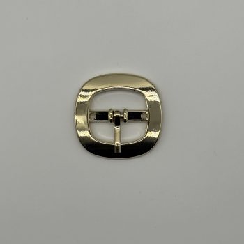 T25202-1 Metal Round Square Pin Buckle