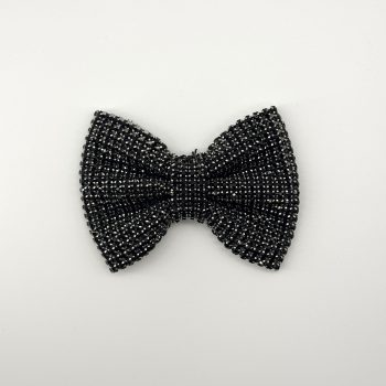 T25269 Strass Chain Bow Ornament