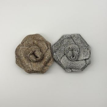 T25276 Strass Rose Ornament