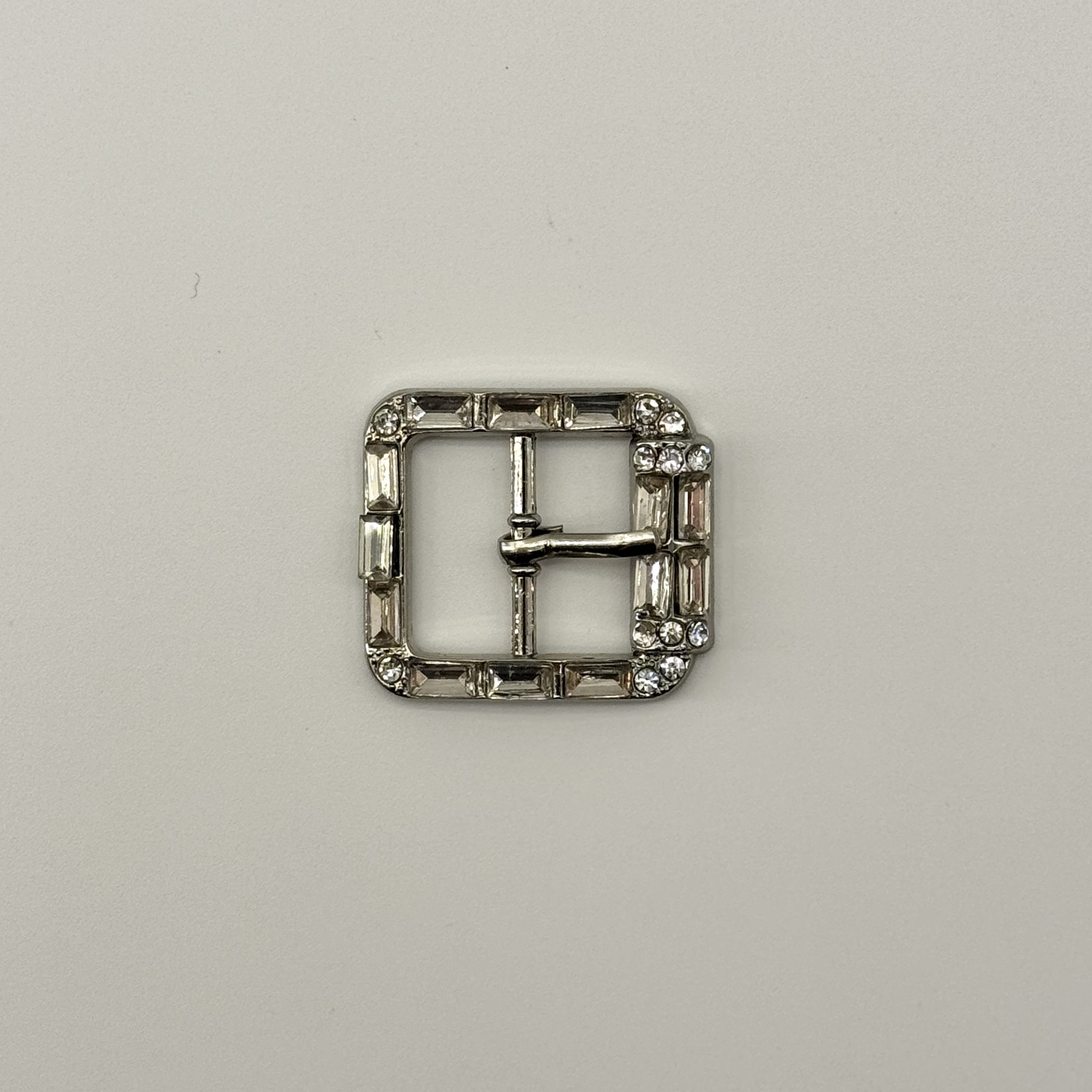 T25353 Strass Square Pin Buckle