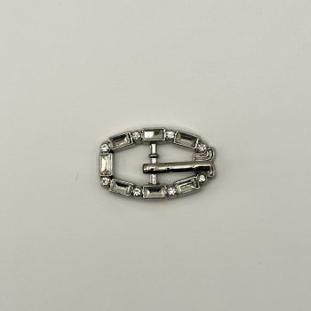 T25354 Strass Oval Pin Buckle