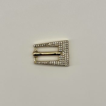 T25356 Strass Rectangle Pin Buckle