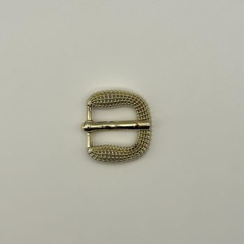 T25357 Textured D Shape Pin Buckle