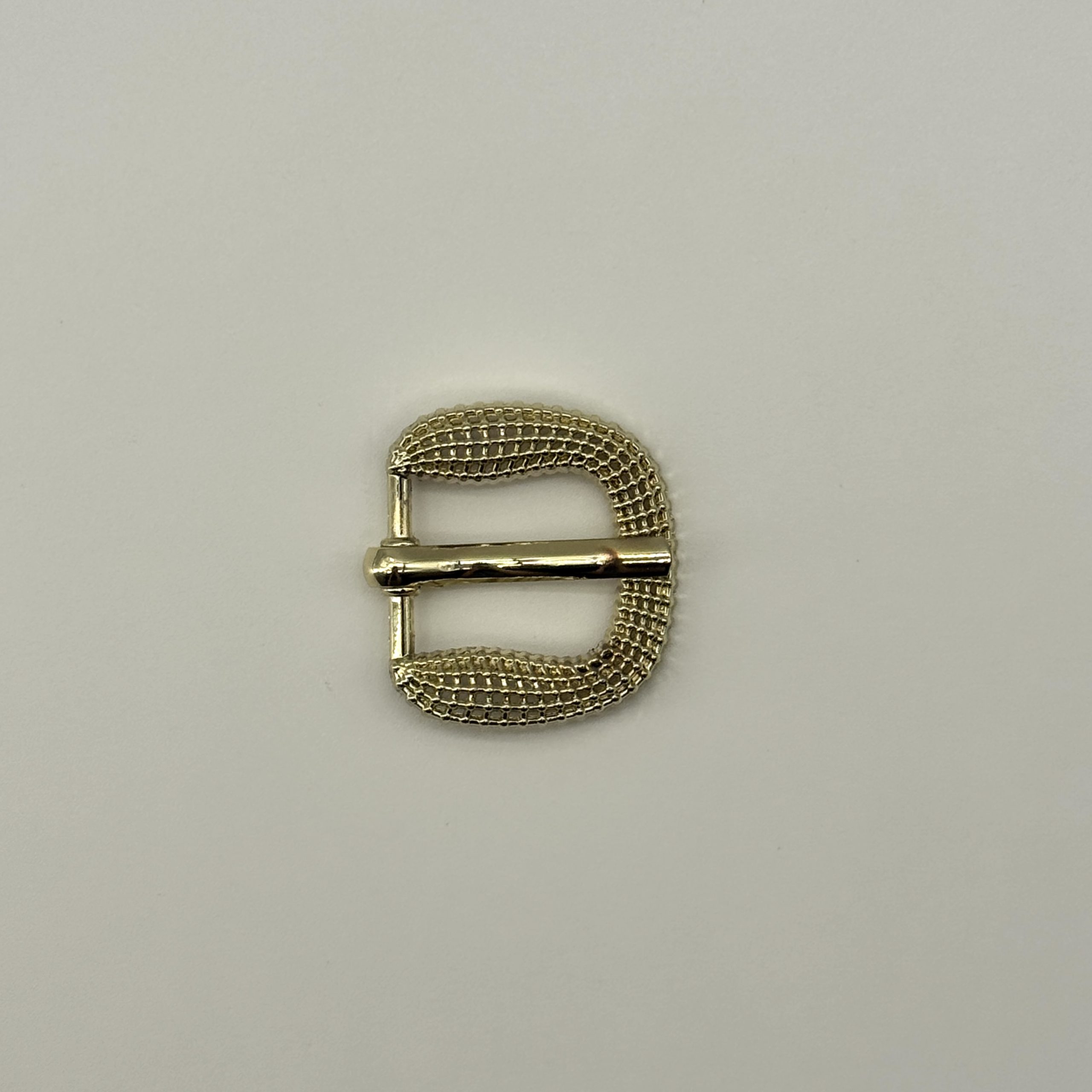 T25357 Textured D Shape Pin Buckle