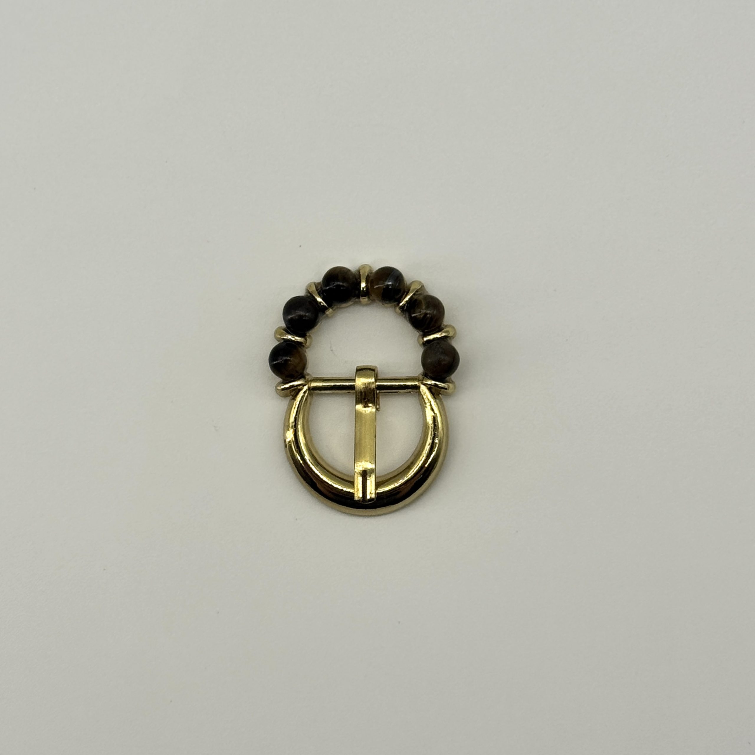 T25358 Pearl Round Pin Buckle