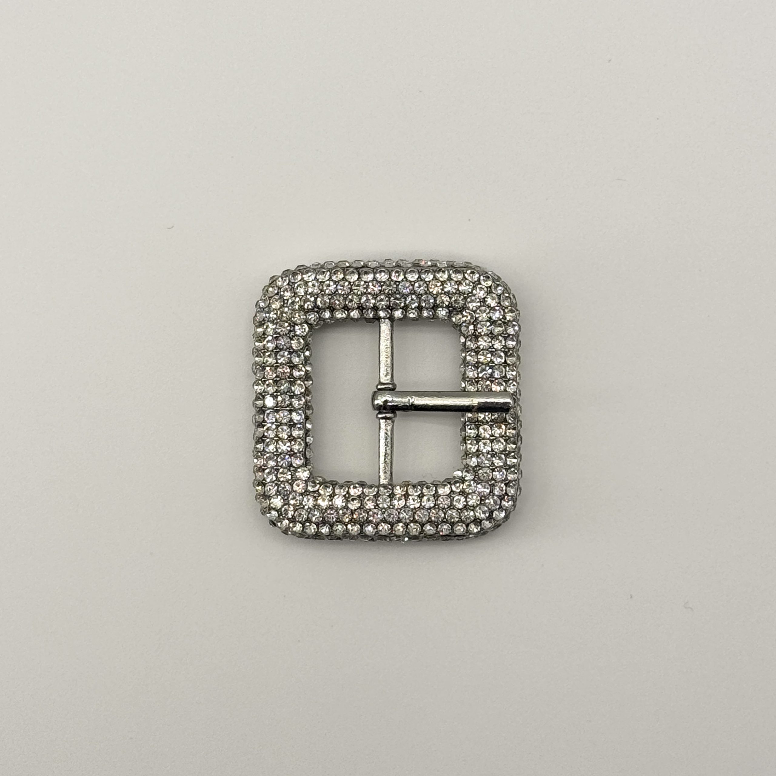 T25371 Strass Square Pin Buckle