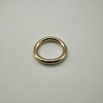 T25391 Polished Round Metal Ring