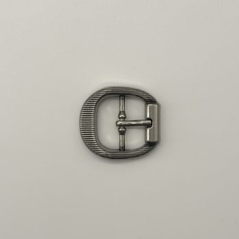 T25413 Textured D Pin Buckle