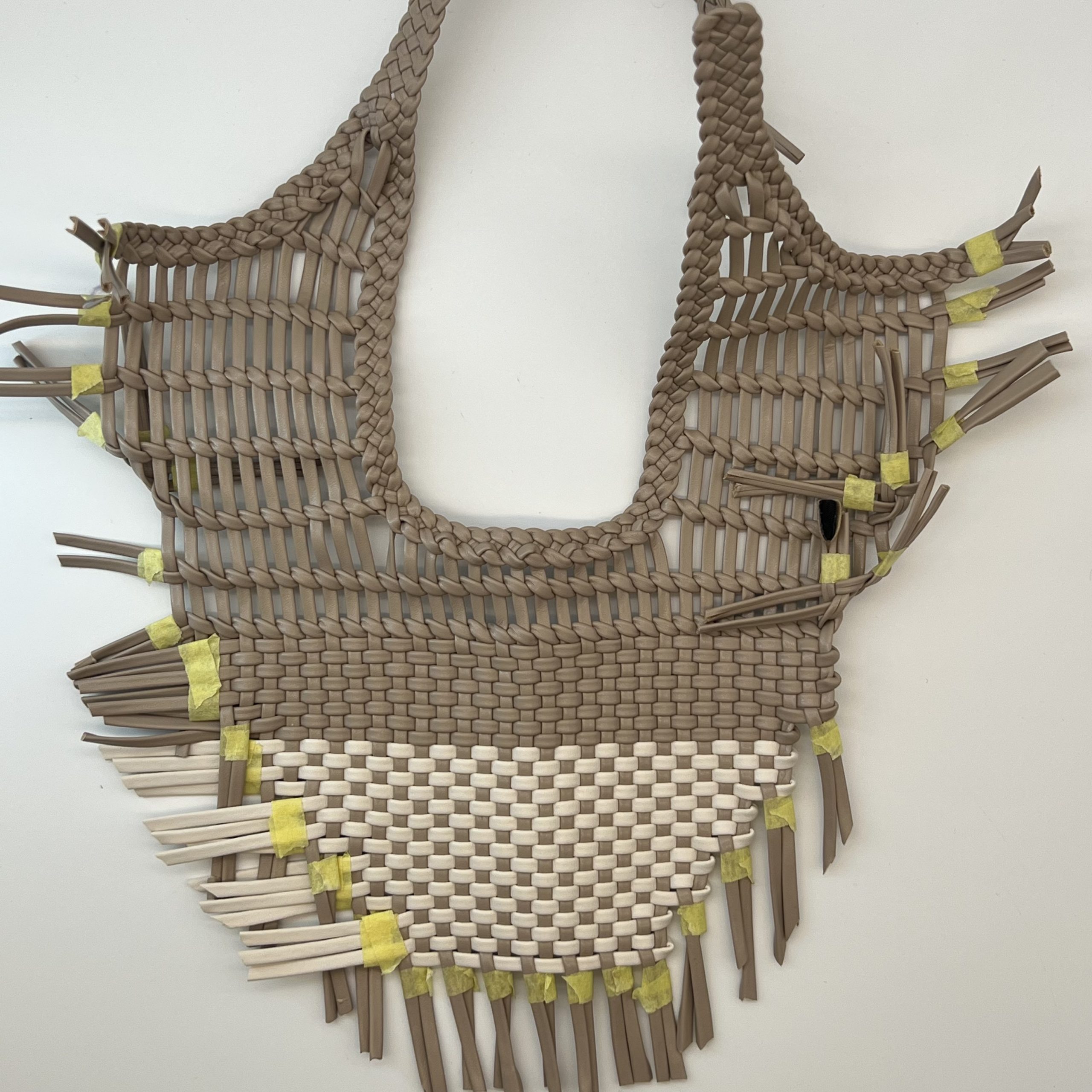 T25447 Mixed-Weave Braided Shoe Upper - Image 2