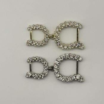 T25433 Crystal Oval Connector